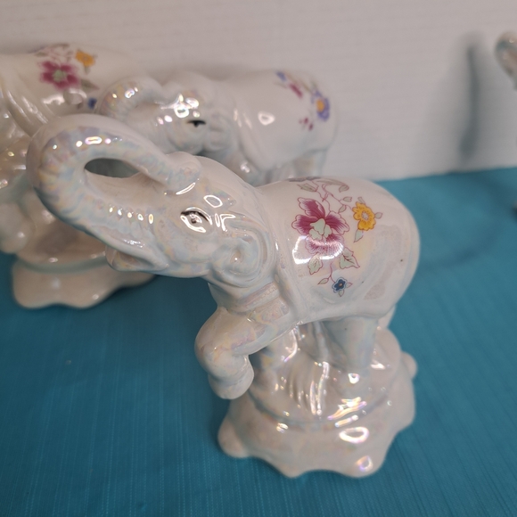 Vintage elephant 🐘 ✨️ set of 4 - Picture 5 of 13